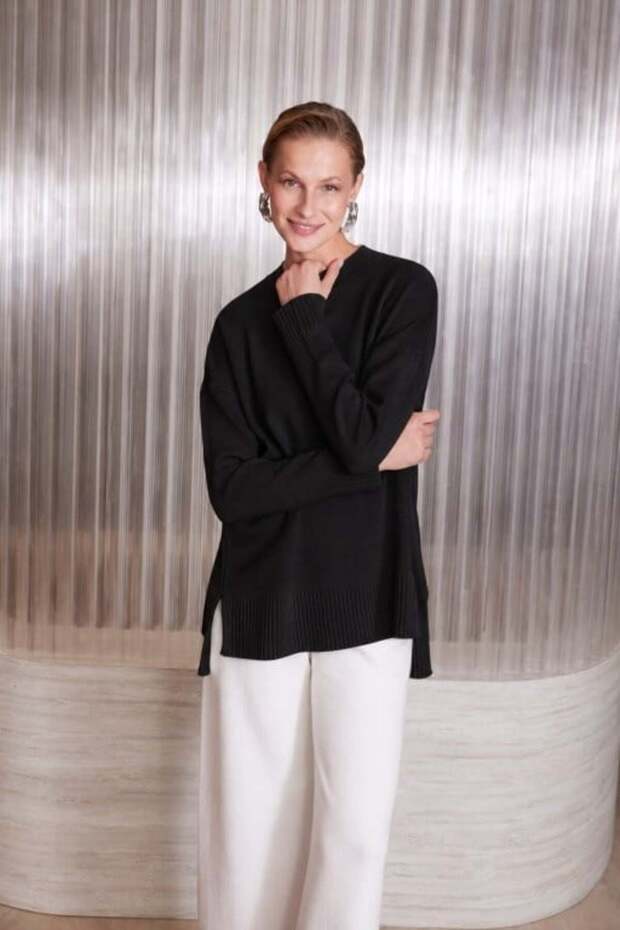 Basic Knitwear Sweatshirt