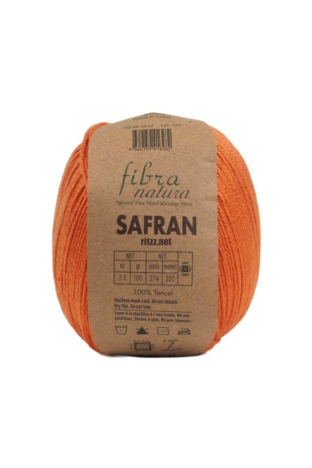 Safran 25-24 Orange Tencel Wool