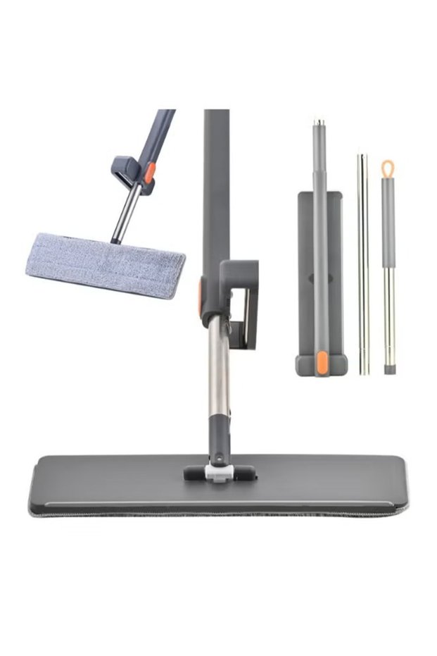 Spray Mop with 2 Washable Microfiber Pads-Cleaning Mop with Refillable Water Tank-Ceramic Floor Mop for Home Kitchen