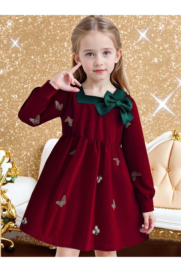 Rochie, vișiniu