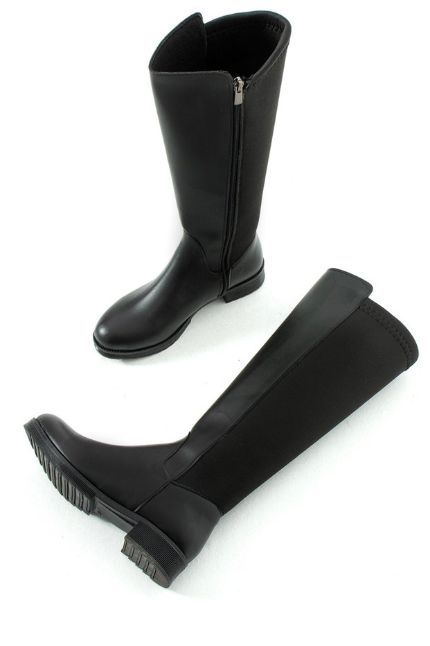 Women's Black Boots 00282