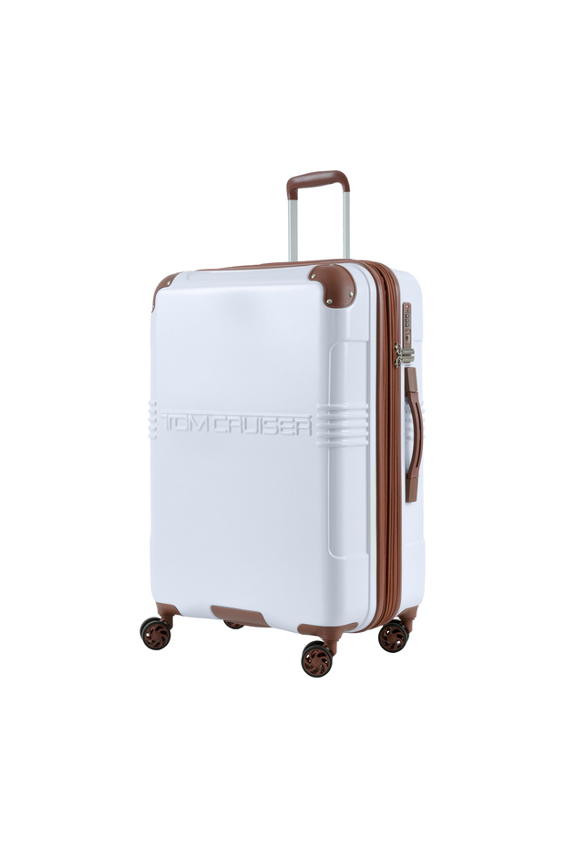 Grand Tour 28" Hard Luggage - White + 2-Year