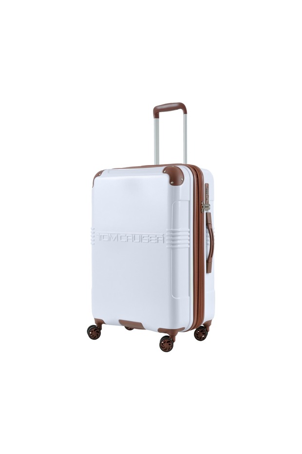 Grand Tour 24" Hard Luggage - White + 2-Year