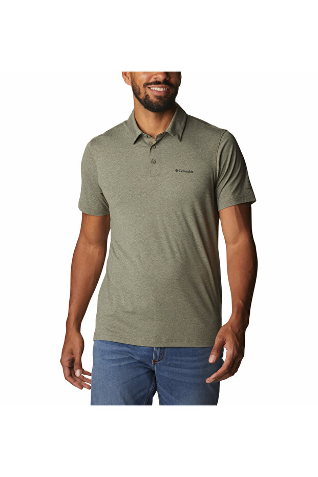 Tech Trail Men's Short Sleeve Polo T-Shirt