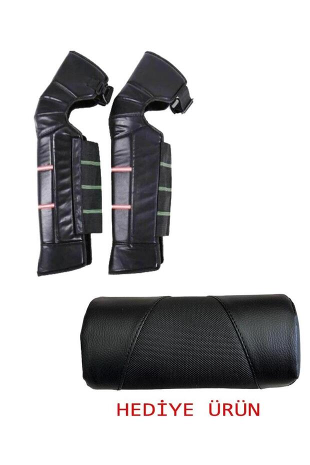 Knee & Leg Protection Leather Reflective Rain & Wind & Cold Protection (Motorcycle Rear Bag Pad with Gift)
