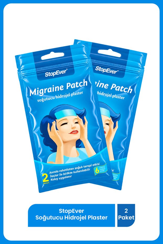 Patch – Soğutucu Hidrojel Plaster, 2'li Paket | (2X2)