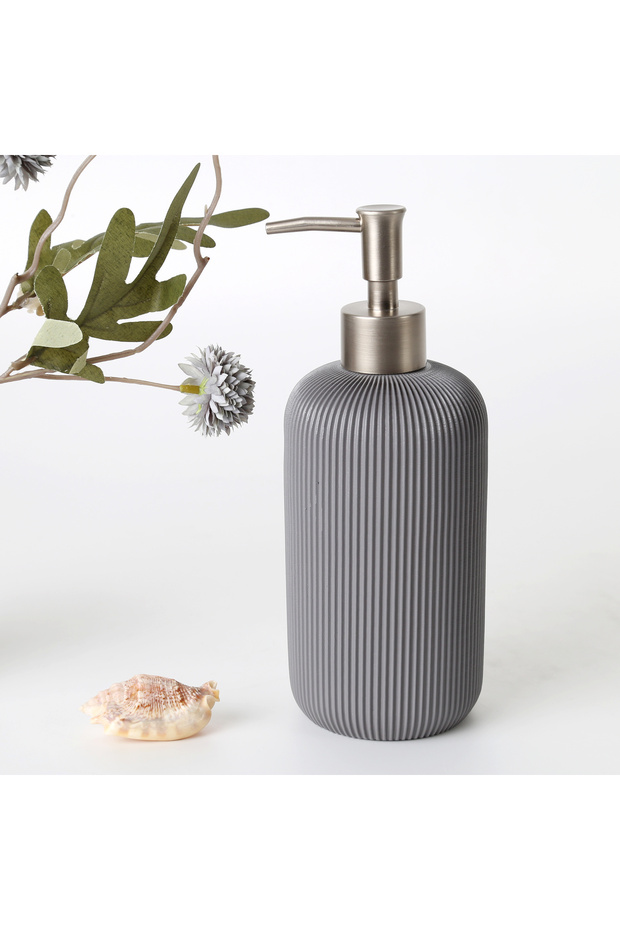 Lydia Liquid Soap Dispenser Gray