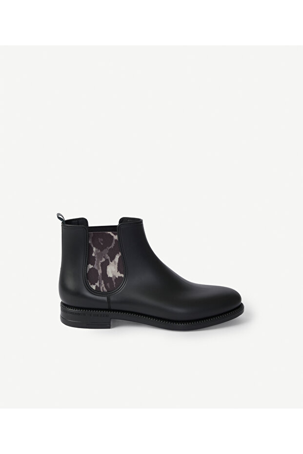 Leopard Printed Rain Boots