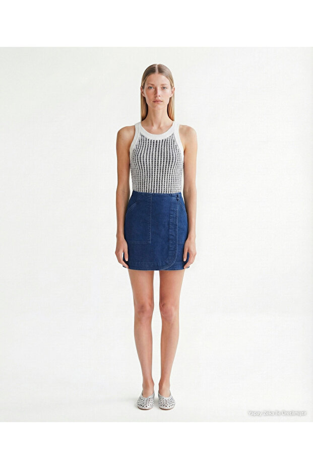 Straight High Waist Skirt