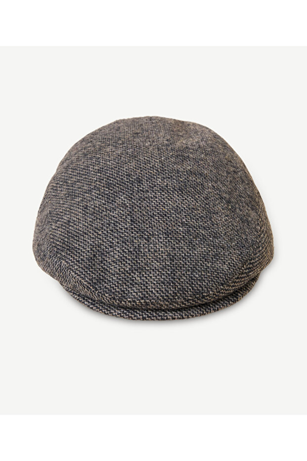 Wool Blend Beanie Hat