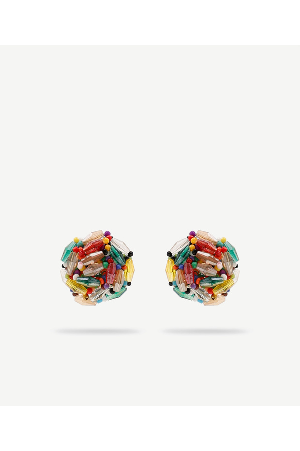 Glass Jewelled Earrings