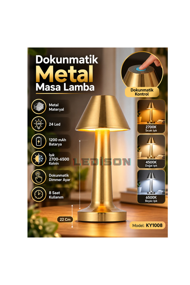 Led Dekoratif Masa Lambası
