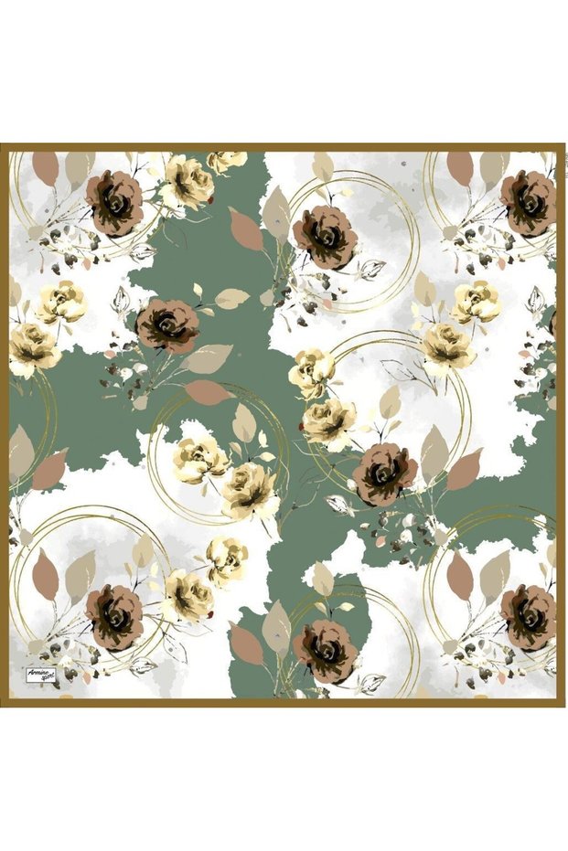 Sport Scarf - 8027-14 Oil Green
