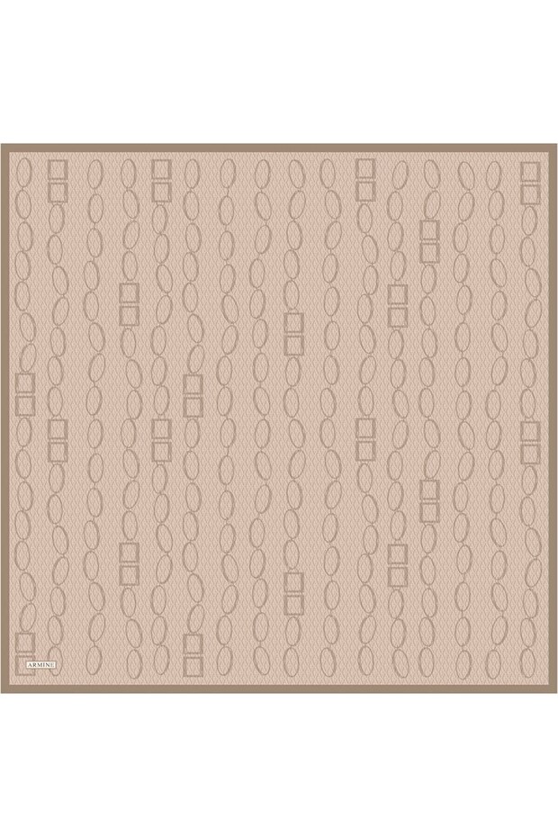 Silk Scarf Nostalgia - 8925-40 Mink Twill