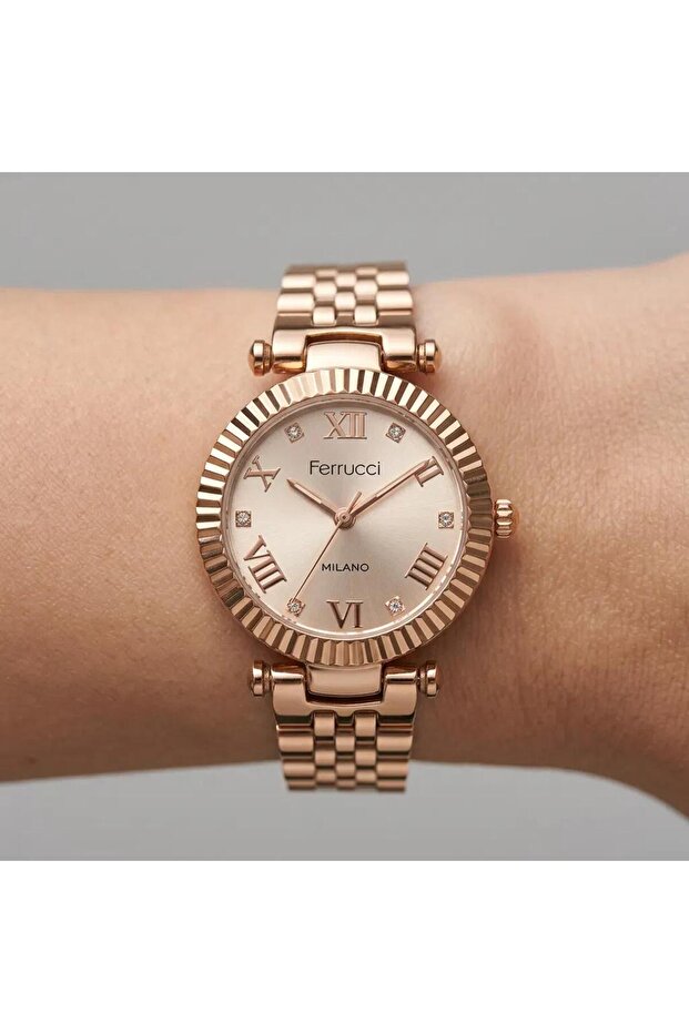 Fc 1224 03433m.02 Rose Gold 33 mm Women's Wristwatch