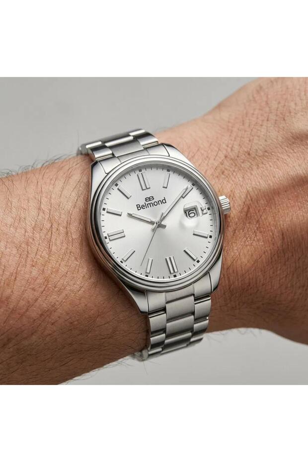 Waterproof Calendar Steel Men's Wristwatch