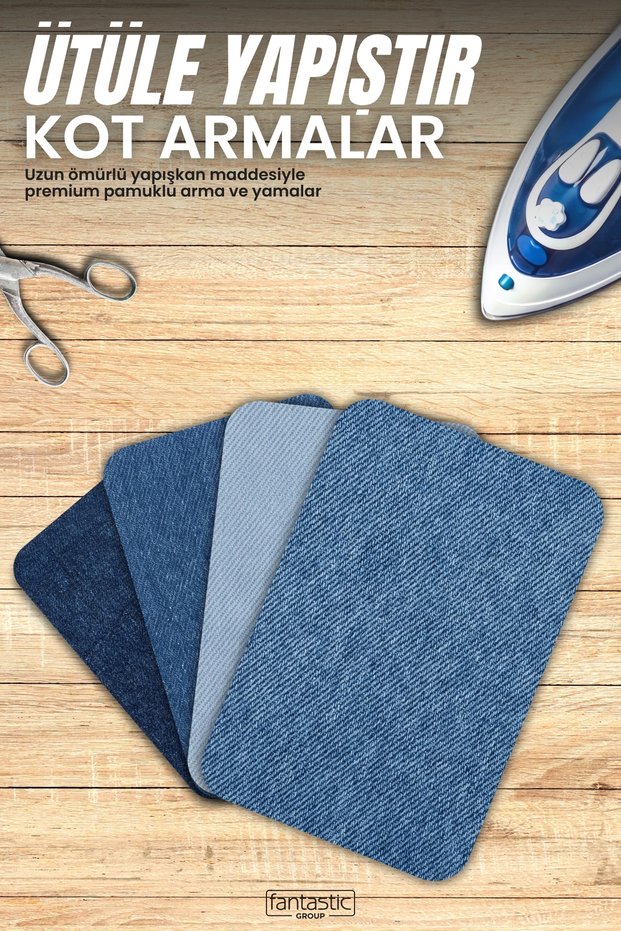 4 pack iron on adhesive jeans applique patch denim patch for repair and decorative use denim, jeans