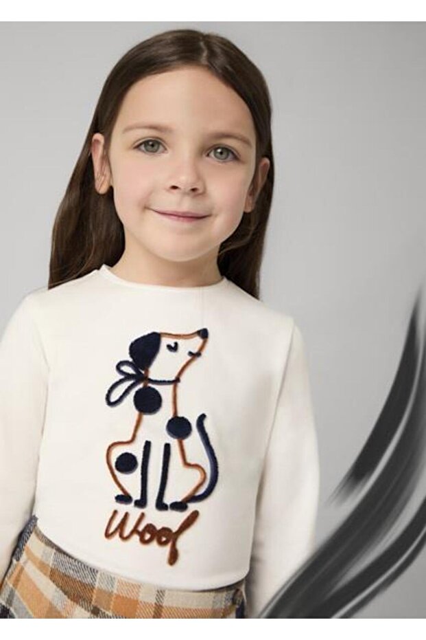 Girl's Long Sleeve T-Shirt 4068
