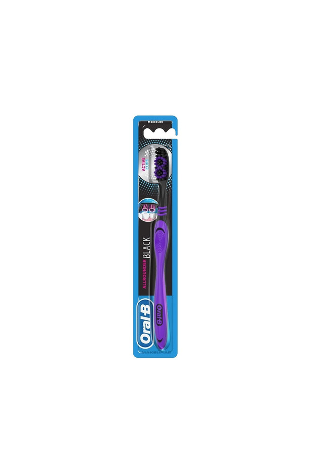 Oral-B Allrounder Black Toothbrush Medium