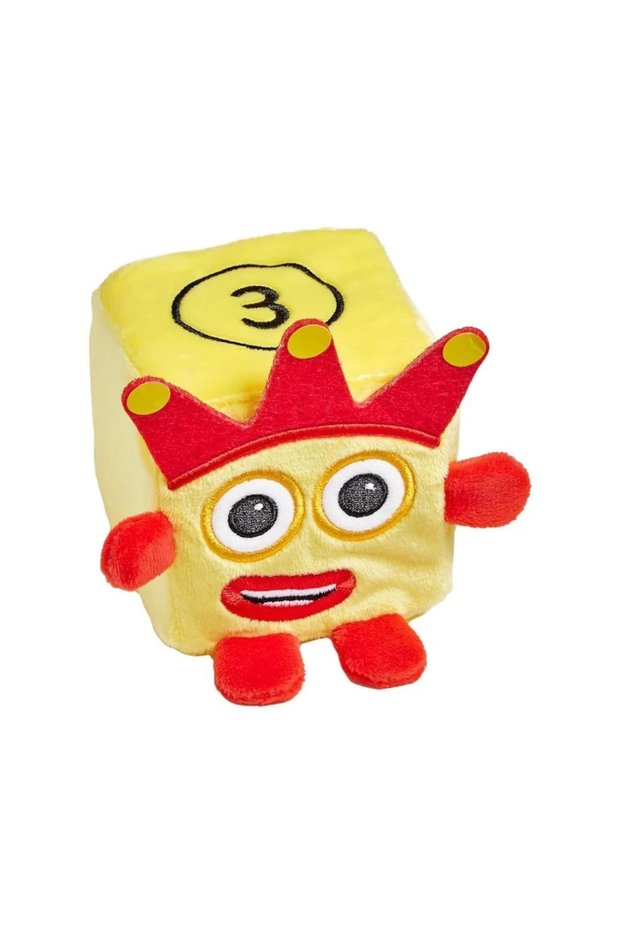 Mini mascota din plus Numberblocks™ Blocklets™ - Trei