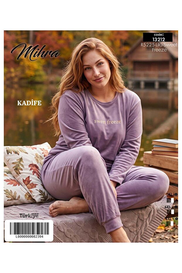 Velvet Battal Pajama Set