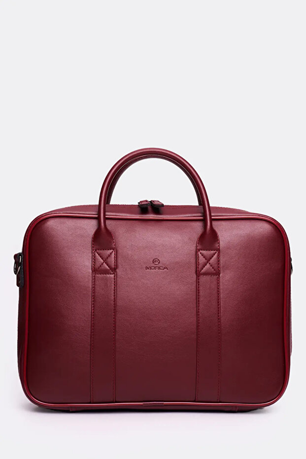 MacBook Organizer Laptop Briefcase 15.6" & 16" Inch Claret Red