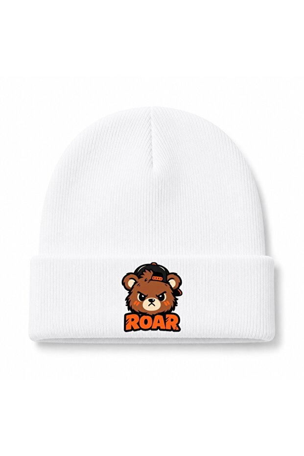 Roar Street Bear Urban Graphic Design Beanie