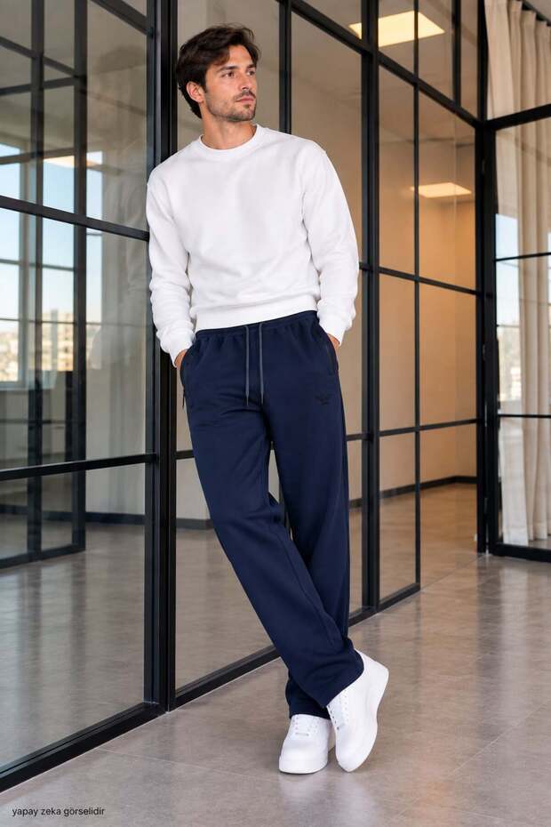 Men's Portmen Printed Tracksuit Bottom 111