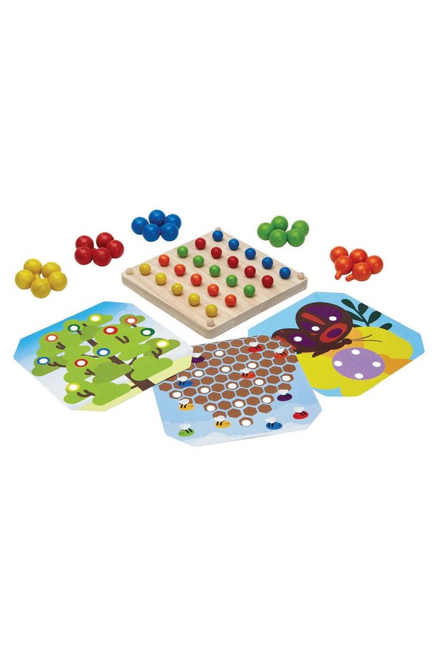 Creative Peg Board — Wooden Learning Toy
