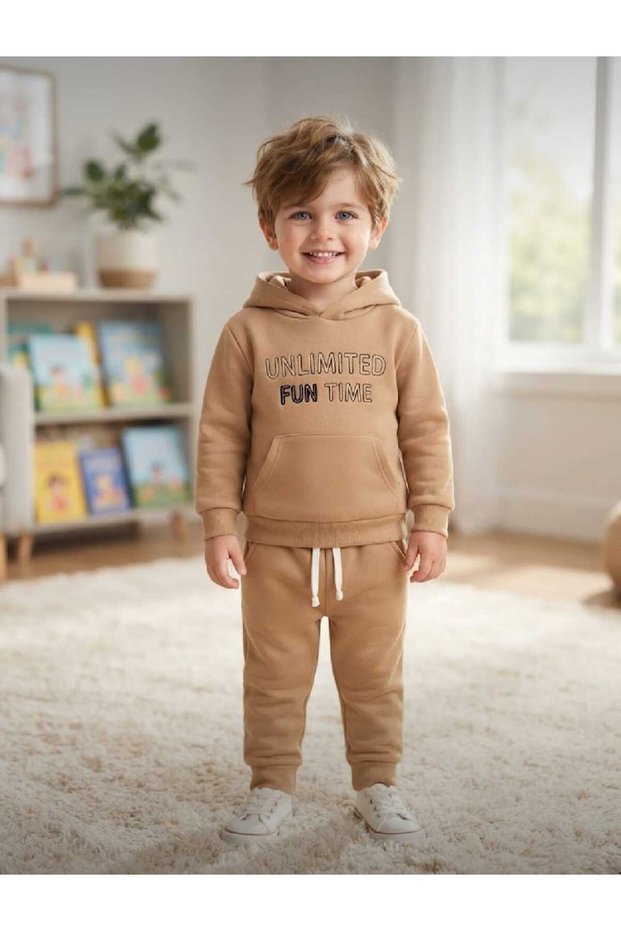 Boy's Hoodie Tracksuit Set