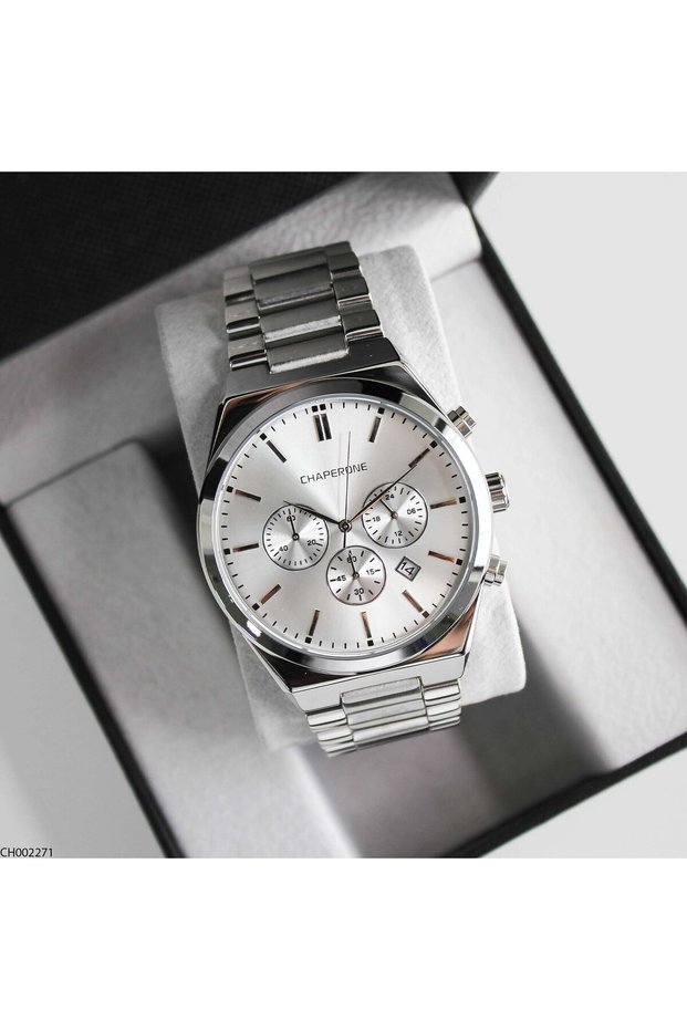 Ch002271 Men's Wristwatch with Steel Strap