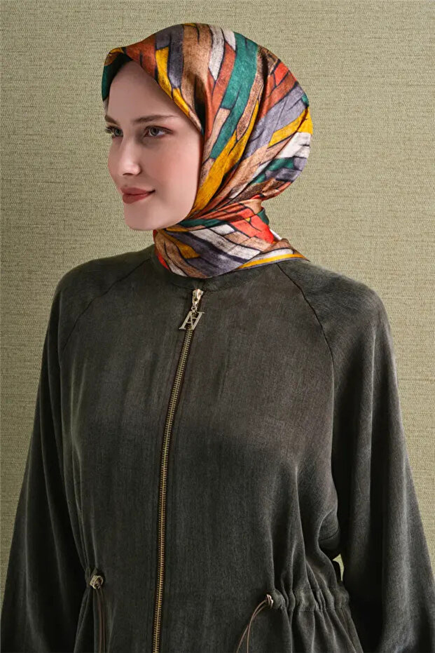 100% Sura Silk Scarf 9612D (S)-82