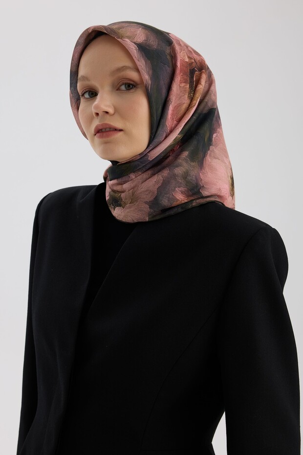 Soft Eşarp 1252 Gül Kurusu