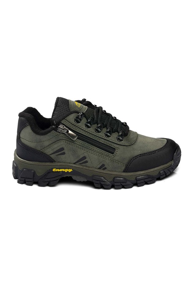 Wd 3007 Men's Khaki-Black Outdoor Shoes