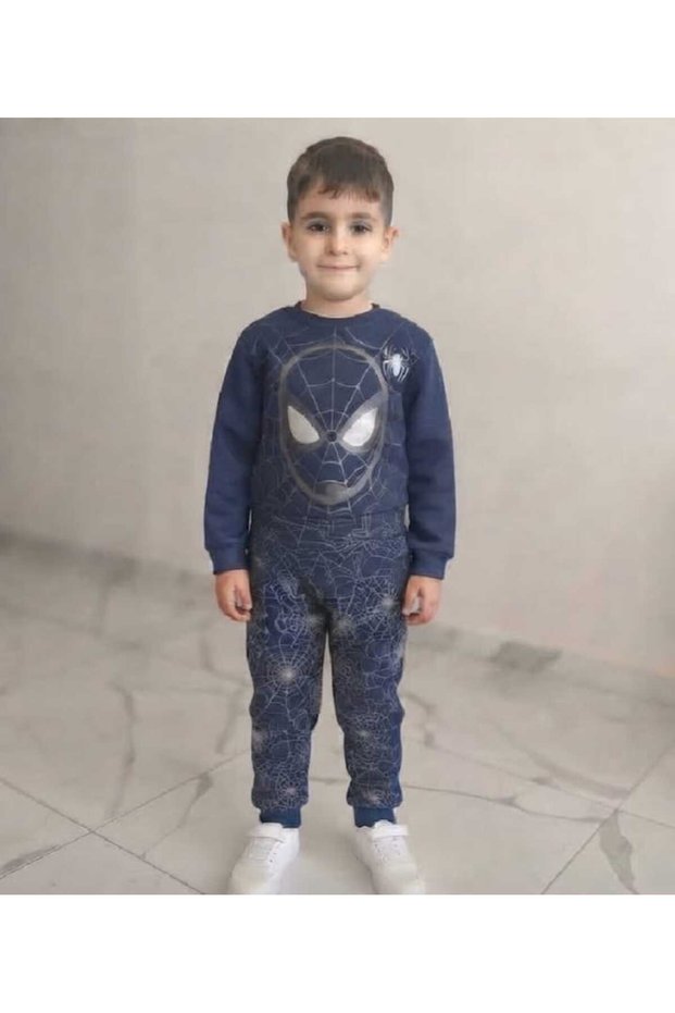 طقم بيجامة بنمط الرجل العنكبوت