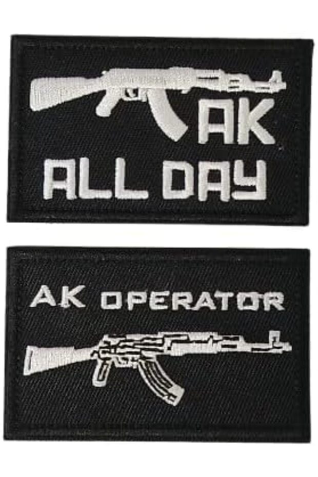 Pack of 2 Tactical Patch Hook and Loop.