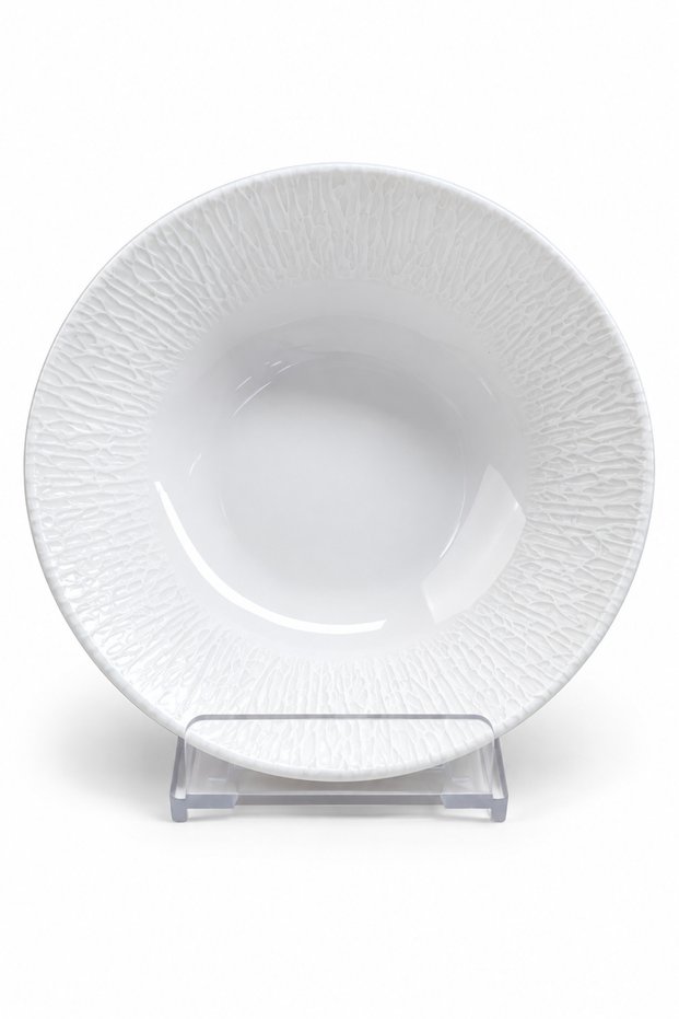 Tabak Evi Porcelain Radix Vago Deep Plate 16X18Cm 2 Pieces
