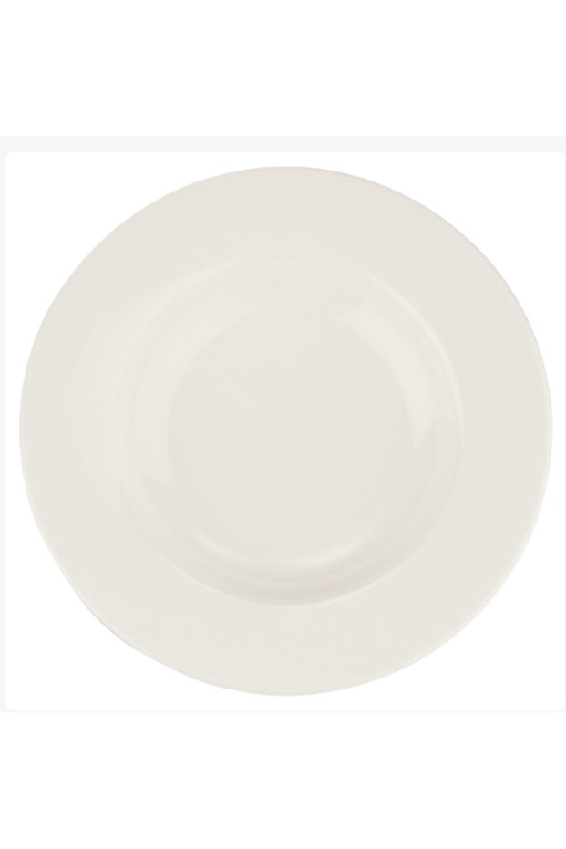 Tabak Evi Porcelain Gourmet Deep Dinner Plate 21cm 2 Pcs