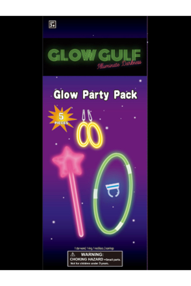 Glow 4PCs Party Pack for Girls