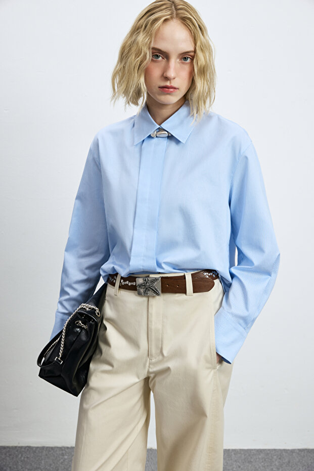 Daze Women's Shirt Blue