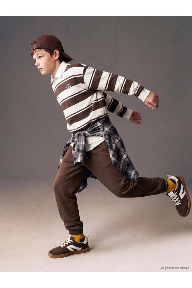 Striped Boys' Suit (W6)