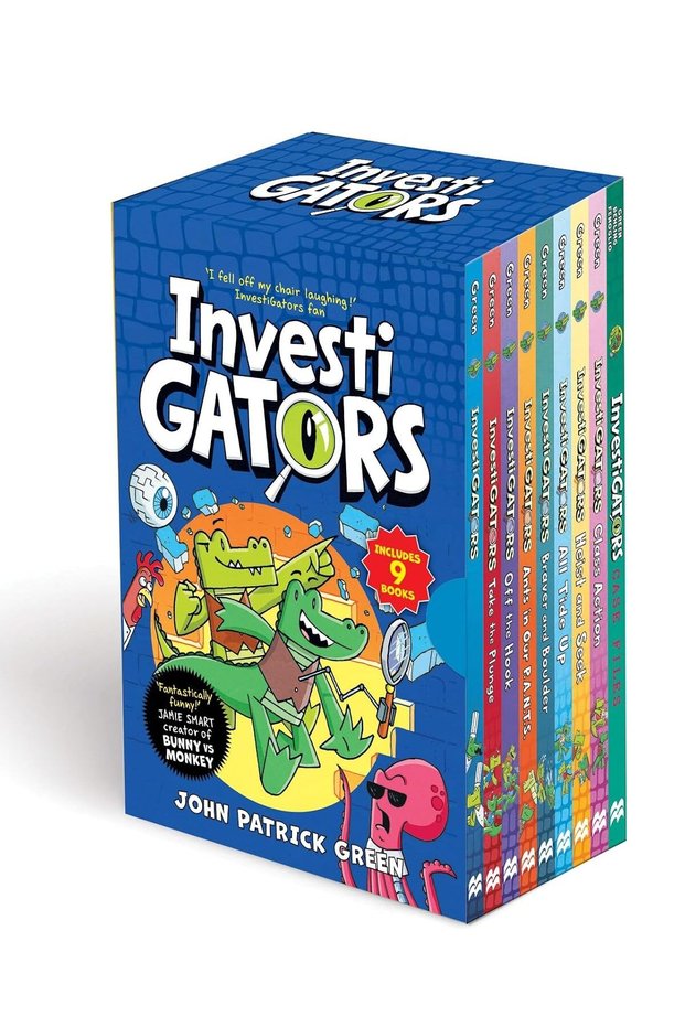 The InvestiGators Series x 9 Books pack (HB