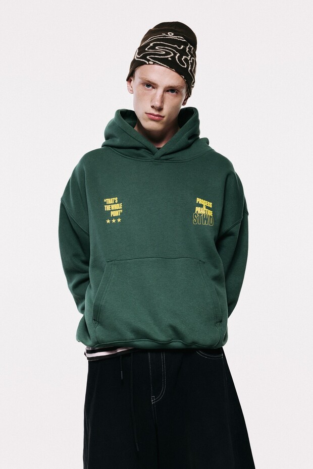 STWD kapüşonlu sweatshirt