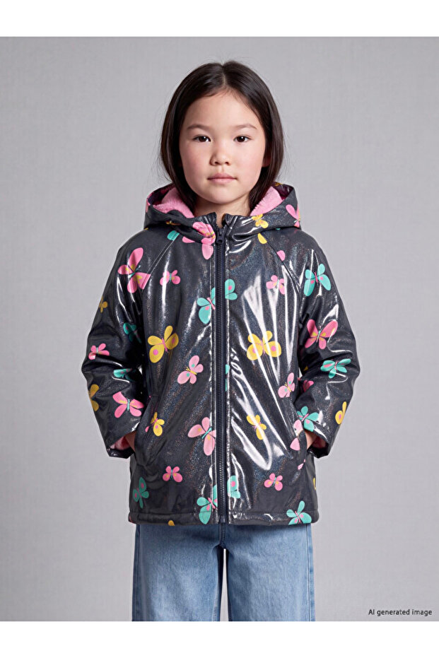 Esvab • Modern & Distinctive Plush-Lined Girls' Coat