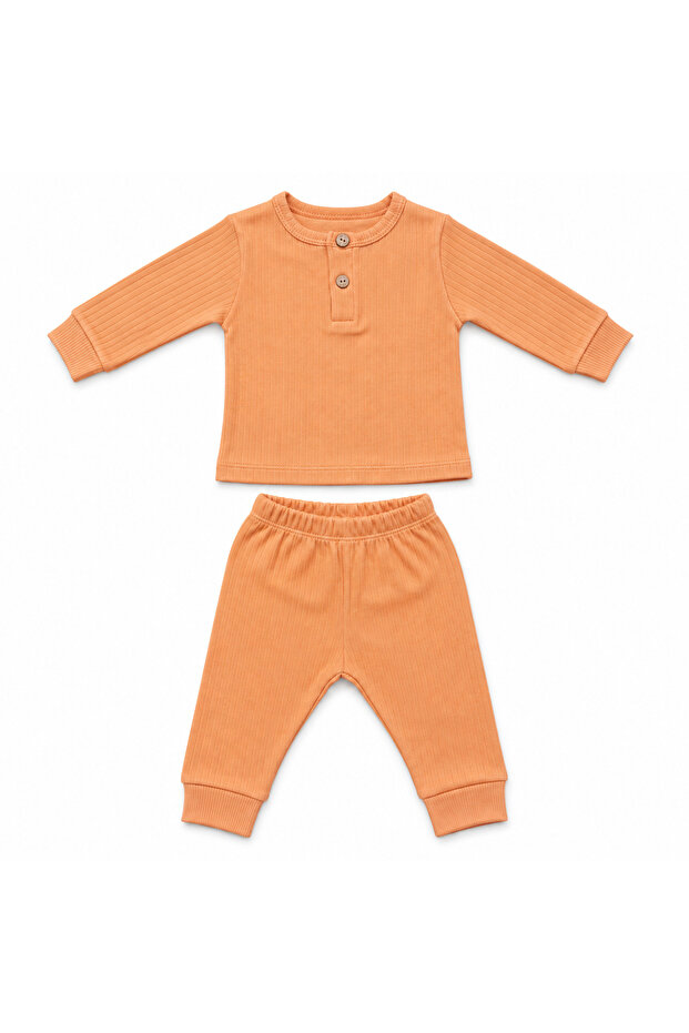Baby 2-Piece Set Tiny Stripe 100% Cotton Interlock