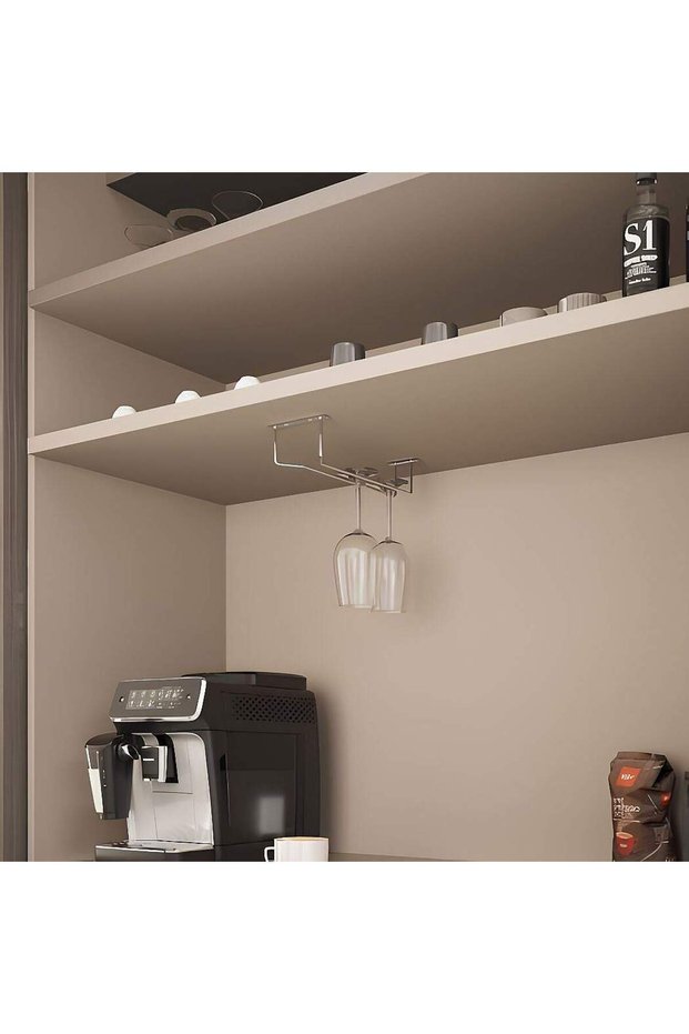 حامل أكواب بقسم واحد من الكروم (S-4041-C)