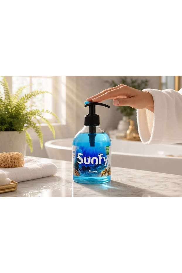 Ocean Scented Liquid Soap 500 ml – Hand Soap with Pump