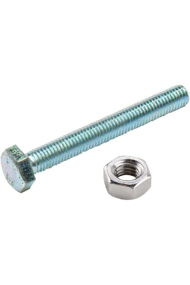 مسمار برأس سداسي BZP M5 × 25 مم