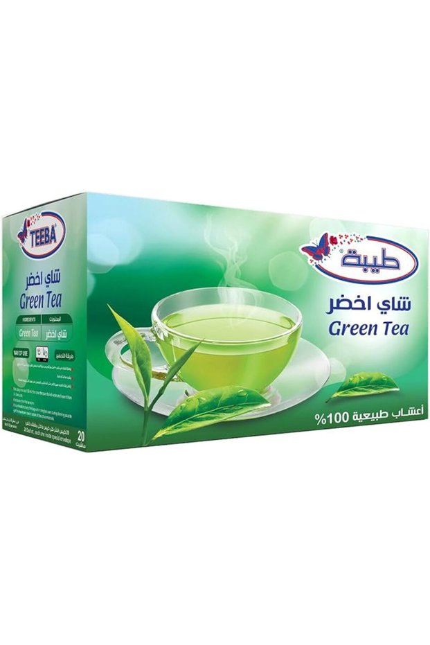 شاي تيبا الأخضر - 20 كيس