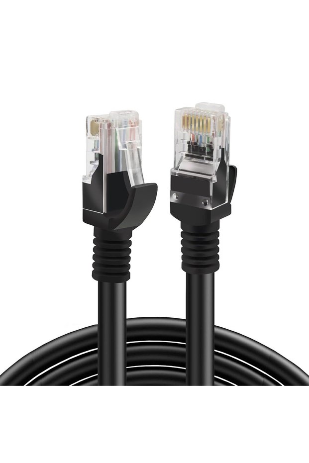 كابل إيثرنت RJ45 cat6 عالي السرعة [5 متر/16.4 قدم] متوافق مع PS4/PS3 ونينتندو
